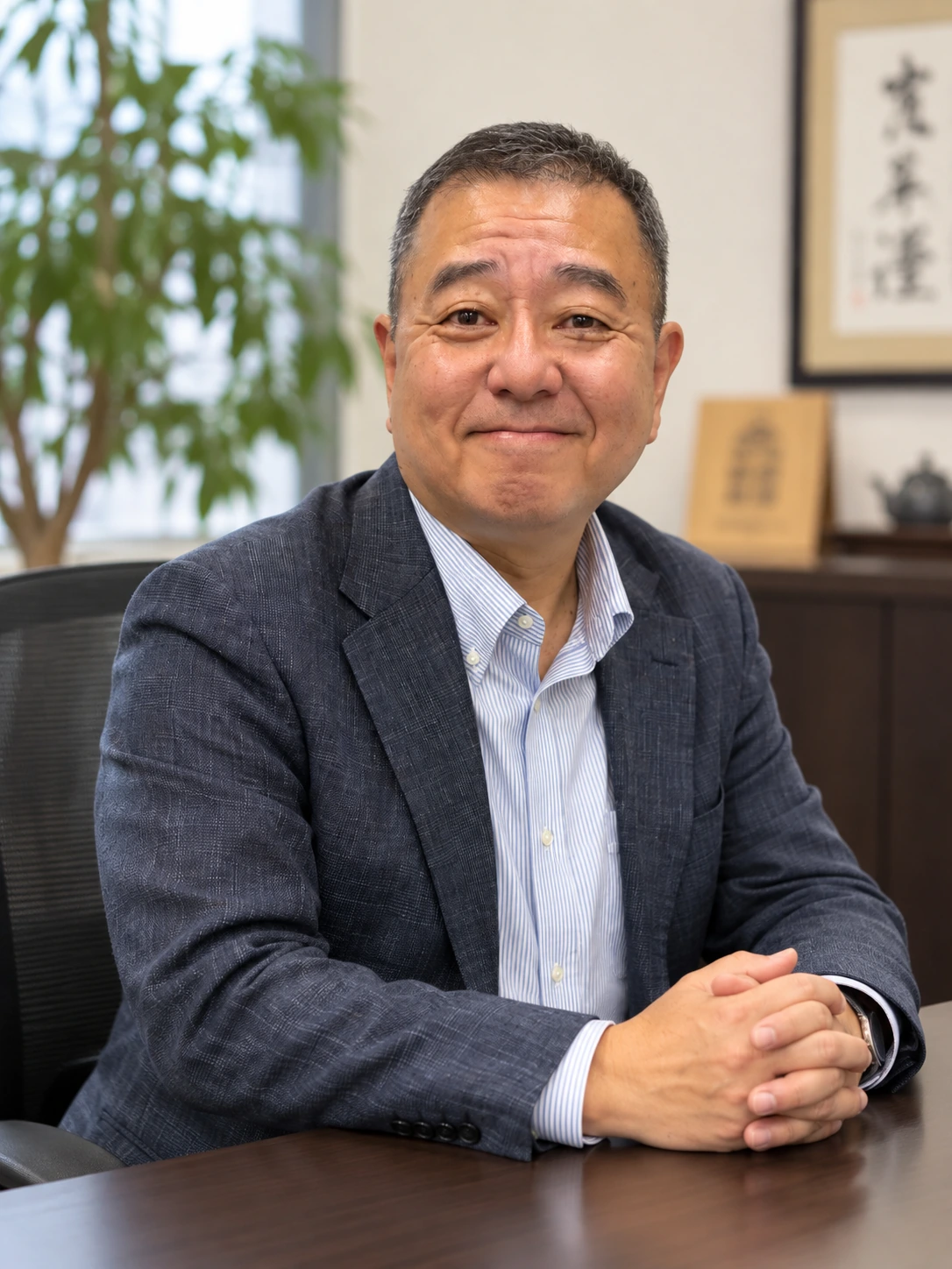 代表取締役・二代目 荻野真仁